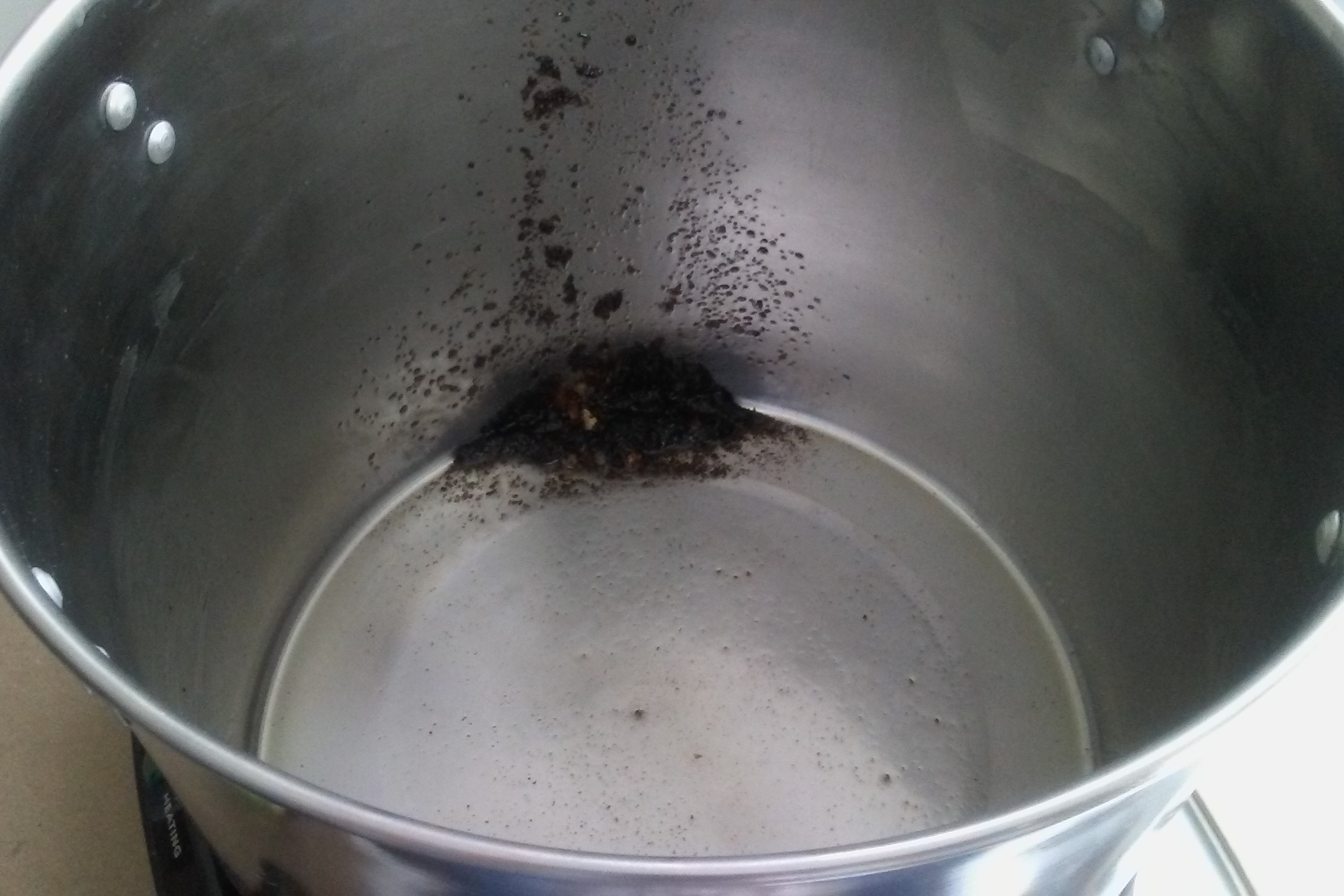 dregs in pot dregs in pot